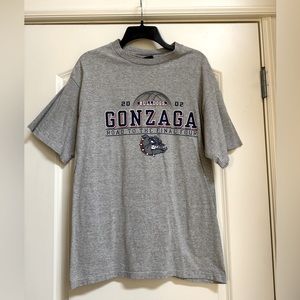 Jansport Gray Gonzaga Short Sleeve Tee